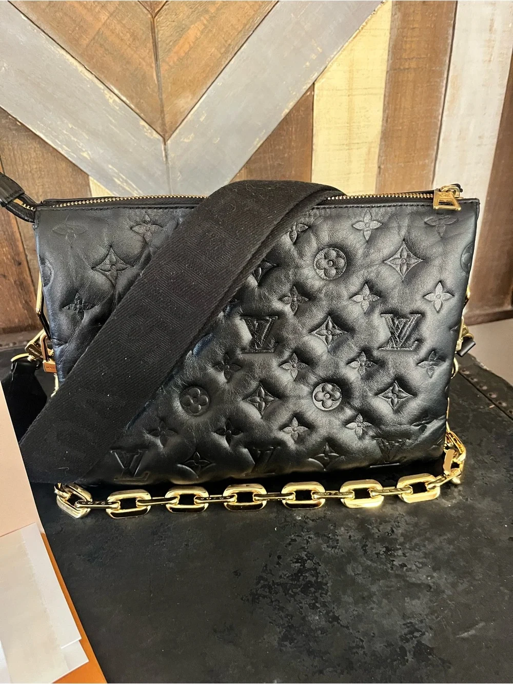 Authentic Louis Vuitton Coussin PM